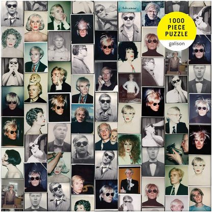 Galison - Andy Warhol Selfies - 1000 Piece Jigsaw Puzzle