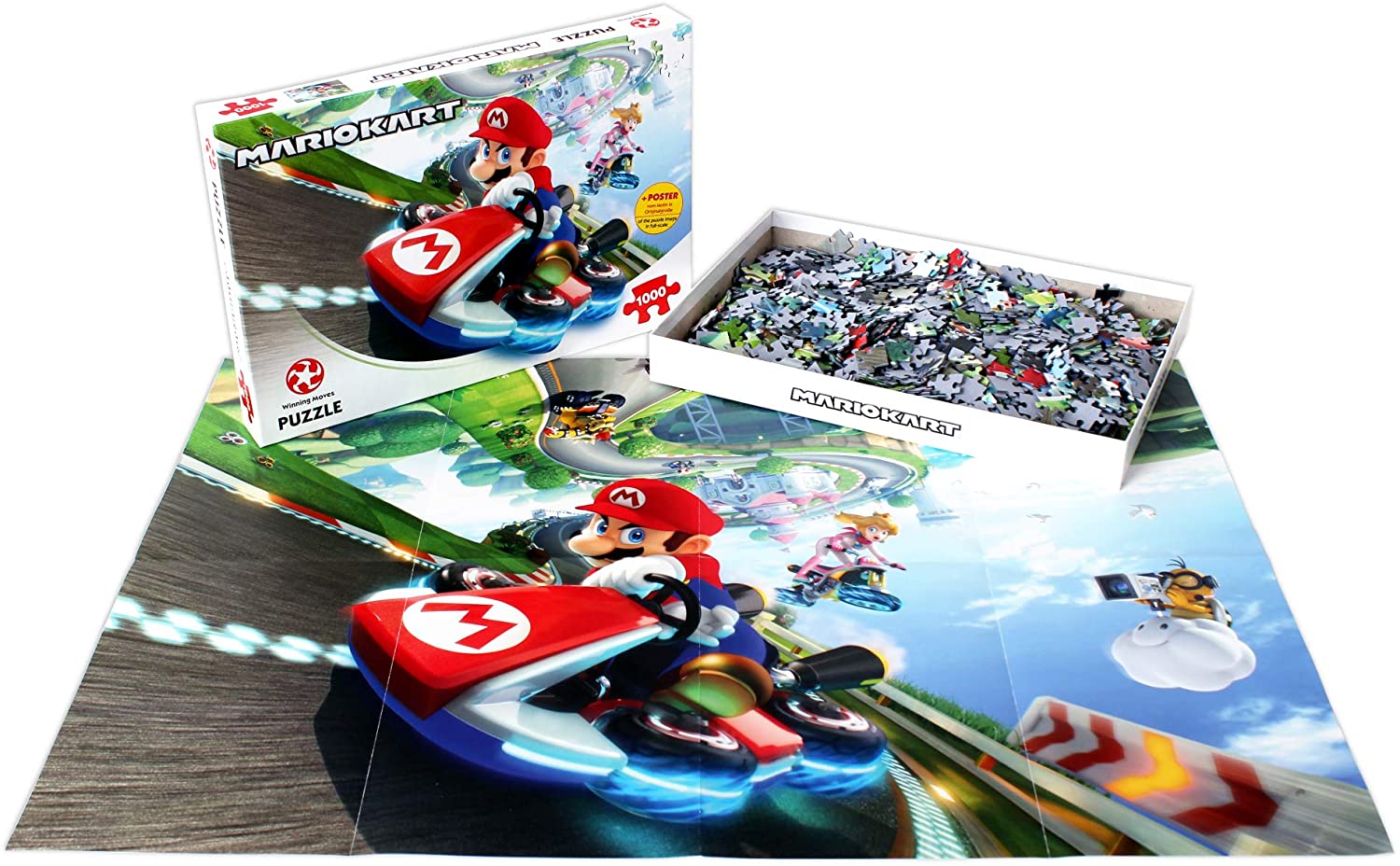 Mario Kart Funracer – 1000 Piece Jigsaw Puzzle (Winning Moves)