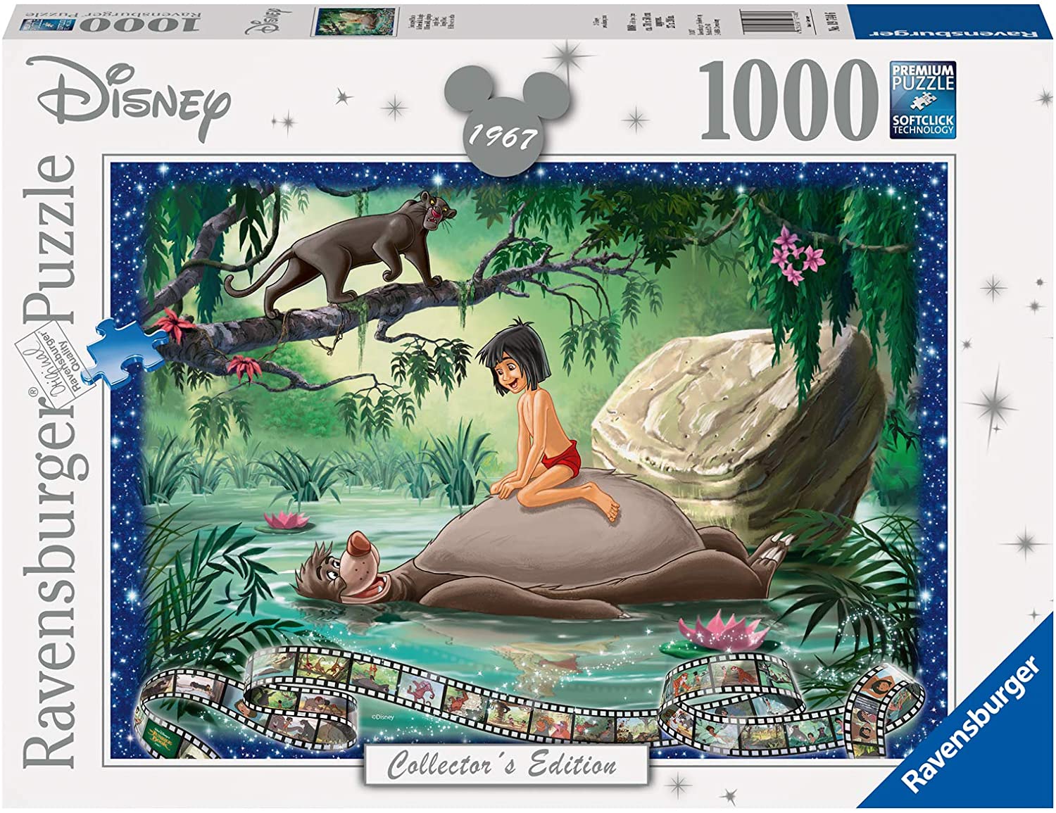Disney Collector's Edition Jungle Book – 1000 Piece Jigsaw Puzzle (Ravensburger)
