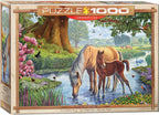 Eurographics - The Fell Ponies by Steve Crisp - 1000 Piece Jigsaw Puzzle