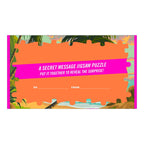 Knock Knock Hbd2u Message Puzzle – Jigsaw Puzzle (Galison)