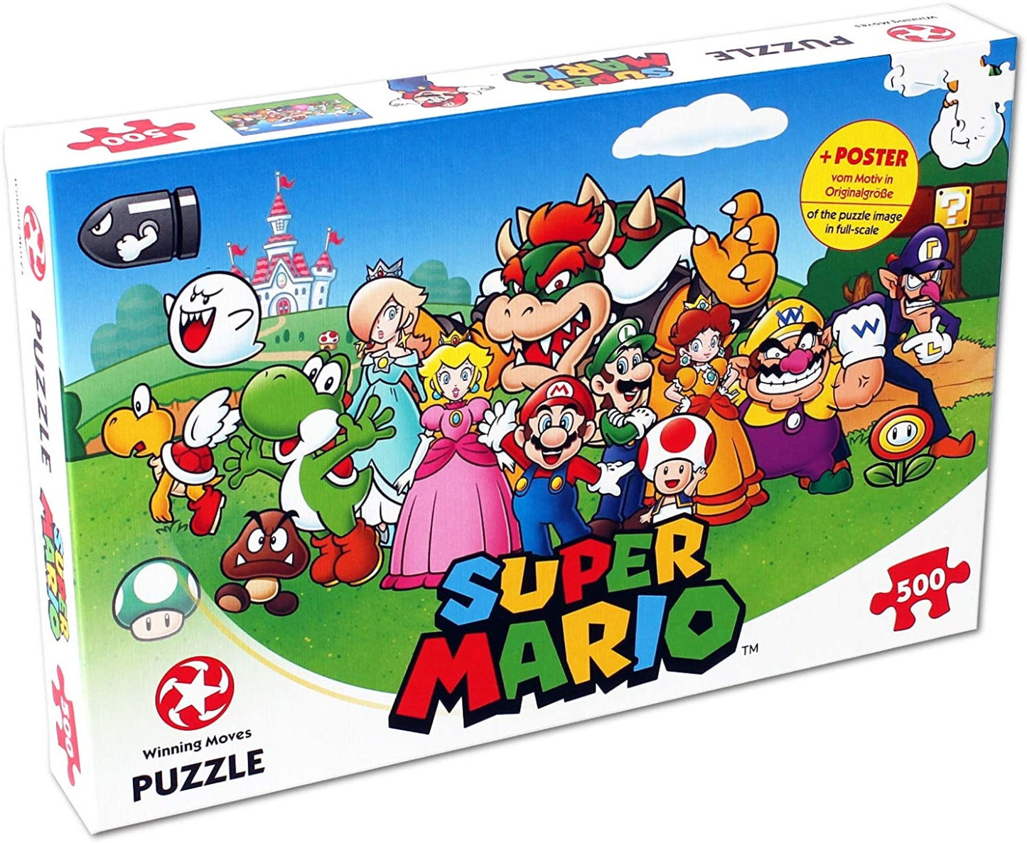Mario Kart 29476 Nintendo Super Mario 500 Piece Jigsaw Puzzle