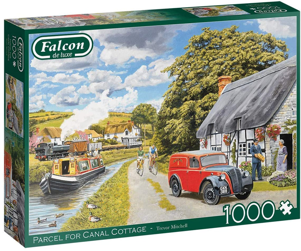 Parcel for Canal Cottage – 1000 Piece Jigsaw Puzzle (Falcon)