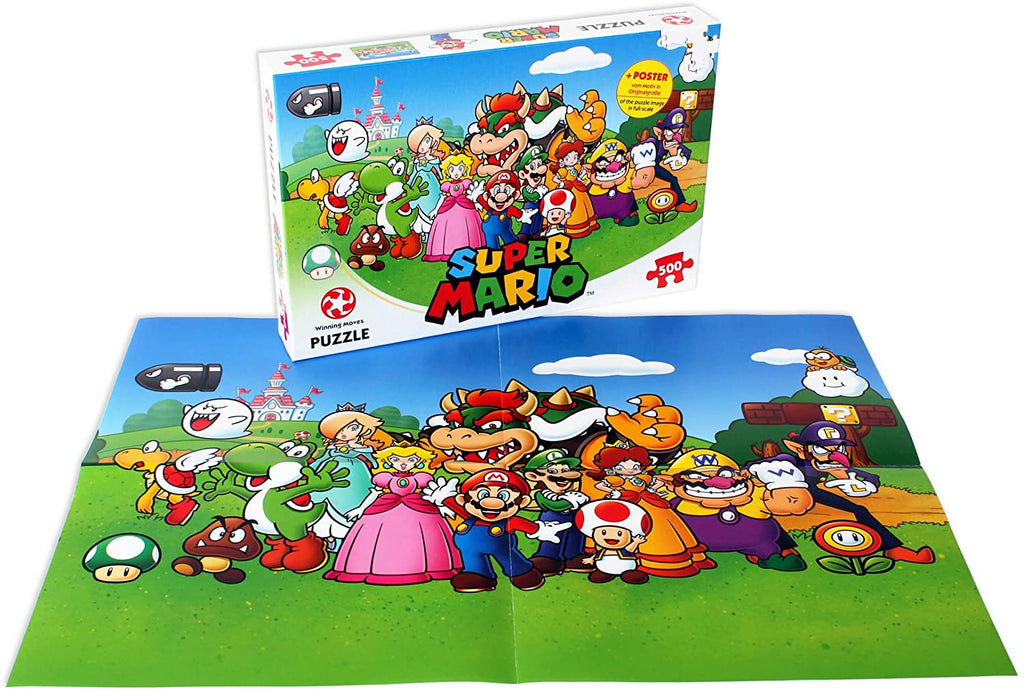 Mario Kart 29476 Nintendo Super Mario 500 Piece Jigsaw Puzzle