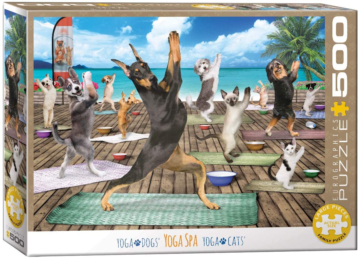 Yoga Spa – 500 XXL Piece Jigsaw Puzzle (Eurographics)