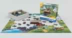 Eurographics 8300-5383 XXL Pieces - Old Covered Bridge by Bob Fair 300 Piece Jigsaw Puzzle