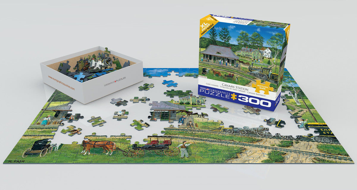 Eurographics 8300-5388 XXL Pieces - Canaan Station 300 Piece Jigsaw Puzzle