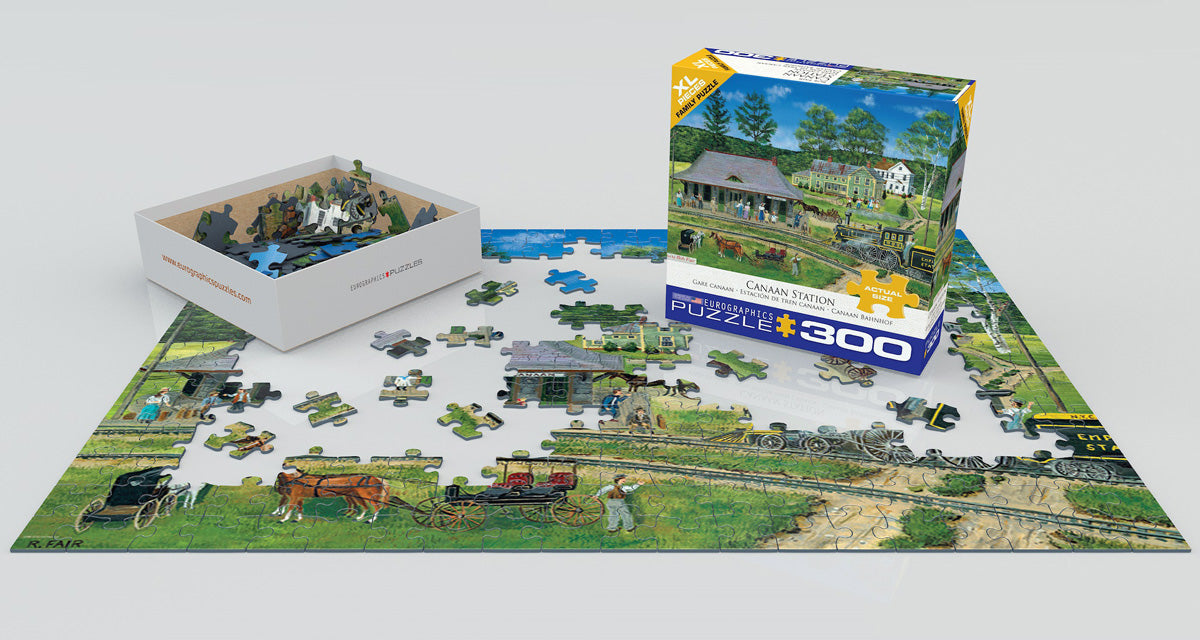 Canaan Station – 300 XXL Piece Jigsaw Puzzle (Eurographics)