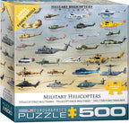 Eurographics 8500-0088 Military Helicopters 500 Piece Jigsaw Puzzle - Image 3