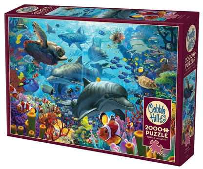 Cobble Hill - Coral Sea - 2000 Piece Jigsaw Puzzle