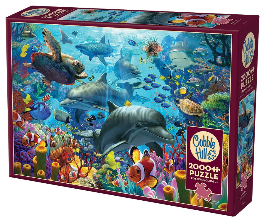 Coral Sea – 2000 Piece Jigsaw Puzzle (Cobble Hill)