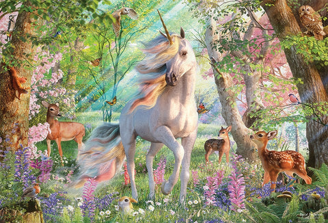 Artwork: Unicorn and Friends – 2000 Piece Jigsaw Puzzle (Cobble Hill)