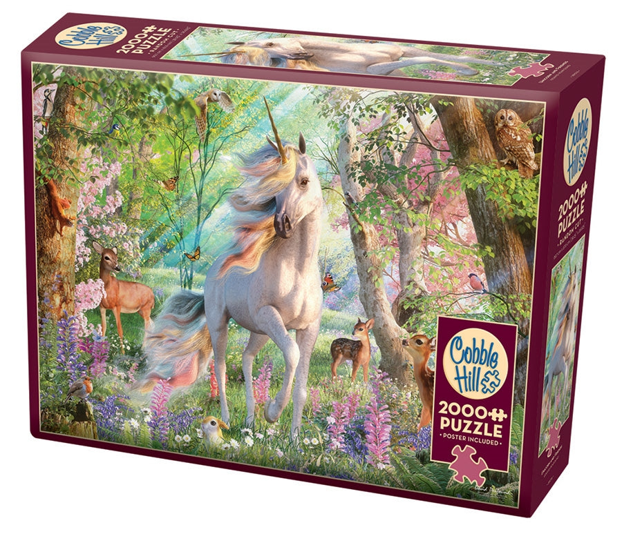 Unicorn and Friends – 2000 Piece Jigsaw Puzzle (Cobble Hill)