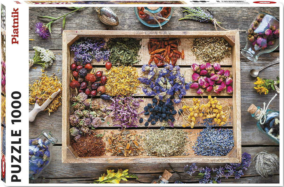 Herbs – 1000 Piece Jigsaw Puzzle (Piatnik)