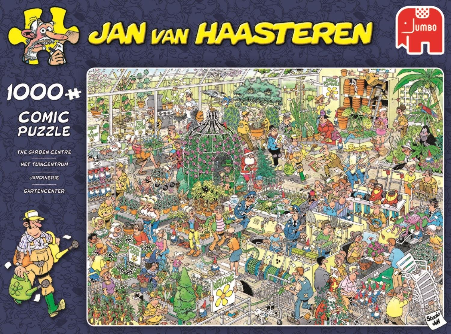 The Garden Centre by Jan Van Haasteren – 1000 Piece Jigsaw Puzzle (Jan Van Haasteren)