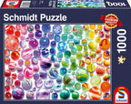 Rainbow Marbles – 1000 Piece Jigsaw Puzzle (Schmidt)