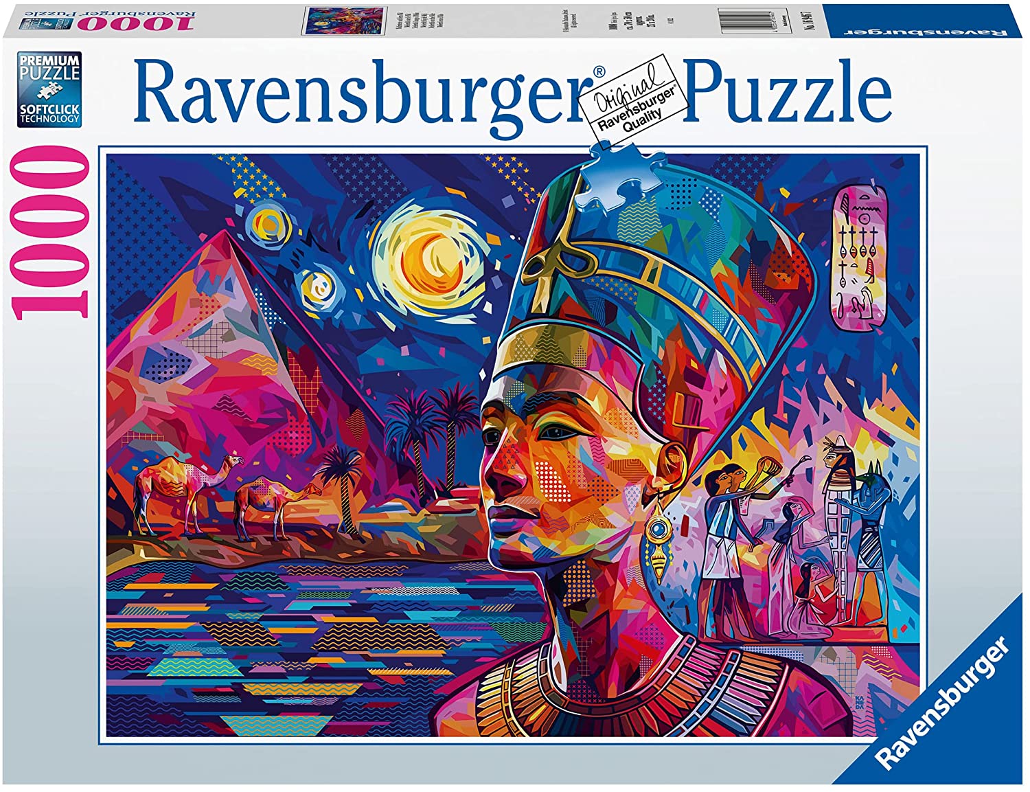 Nefertiti on the Nile – 1000 Piece Jigsaw Puzzle (Ravensburger)