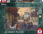 Disney Aristocats by Thomas Kinkade – 1000 Piece Jigsaw Puzzle (Schmidt)