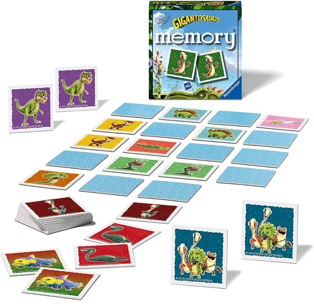 Ravensburger Mini Memory Game - Gigantosaurus