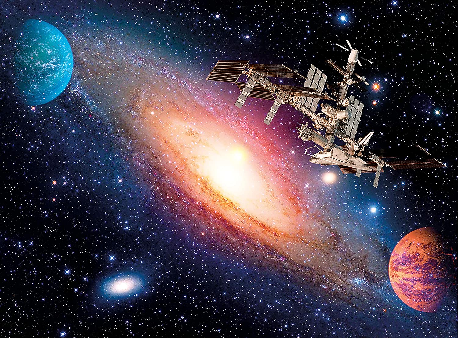 International Space Station – 500 Piece Jigsaw Puzzle (Clementoni)