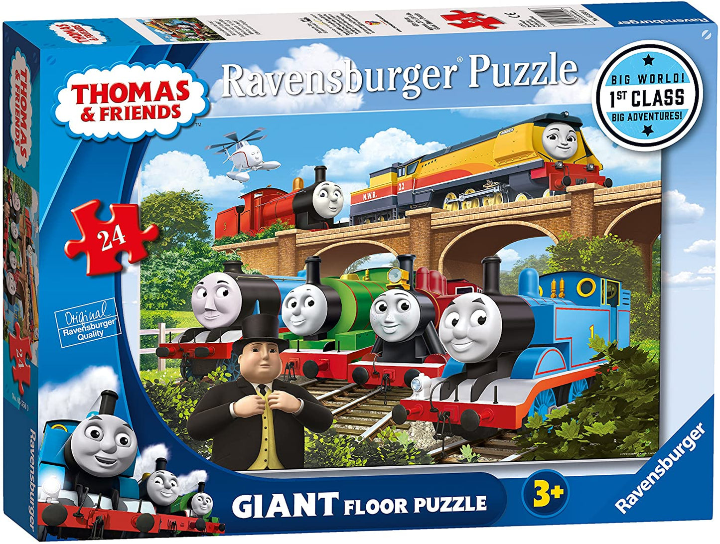 Ravensburger - Thomas & Friends Giant Floor Puzzle - 24 Piece Jigsaw Puzzle