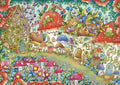 Floral Mushroom Houses – 1000 Piece Jigsaw Puzzle (Ravensburger)