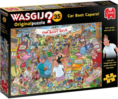Wasgij Original 35 - Car Boot Capers - 1000 Piece Jigsaw Puzzle