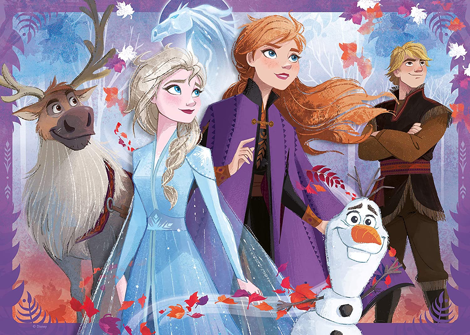 Frozen 2, Giant Floor Puzzle – 60 Piece Jigsaw Puzzle (Ravensburger)