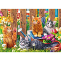 Kittens In The Garden – 500 Piece Jigsaw Puzzle (Trefl)