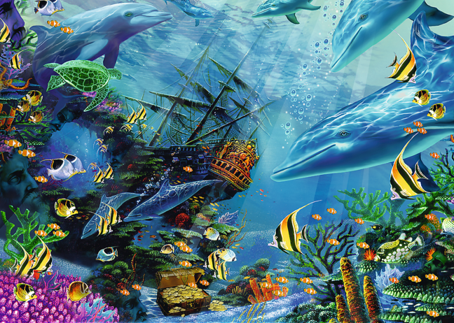 Hidden Treasure – 500 Piece Jigsaw Puzzle (Trefl)