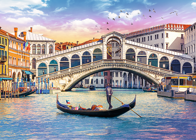 Rialrto Bridge, Venice – 500 Piece Jigsaw Puzzle (Trefl)