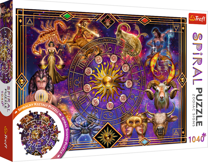 Zodiac Signs – 1040 Piece Jigsaw Puzzle (Trefl)