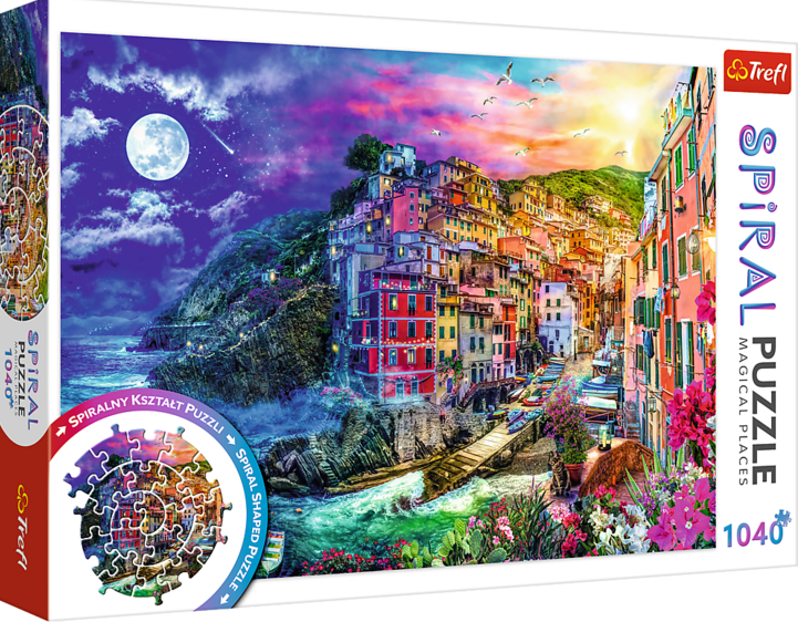 Magic Bay – 1040 Piece Jigsaw Puzzle (Trefl Spiral Puzzle)
