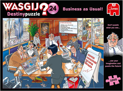 Wasgij - Destiny 24 - Business As Usual - 1000 Piece Jigsaw Puzzle