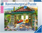Tuscan Oasis – 1000 Piece Jigsaw Puzzle (Ravensburger) - Completed Puzzle