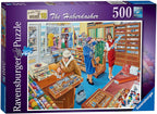 Happy Days at Work The Haberdasher – 500 Piece Jigsaw Puzzle (Ravensburger)
