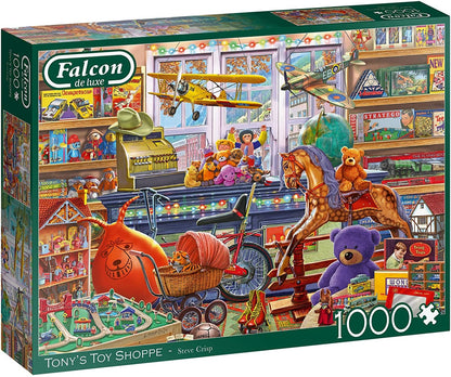 Falcon De Luxe - Tony's Toy Shoppe - 1000 Piece Jigsaw Puzzle