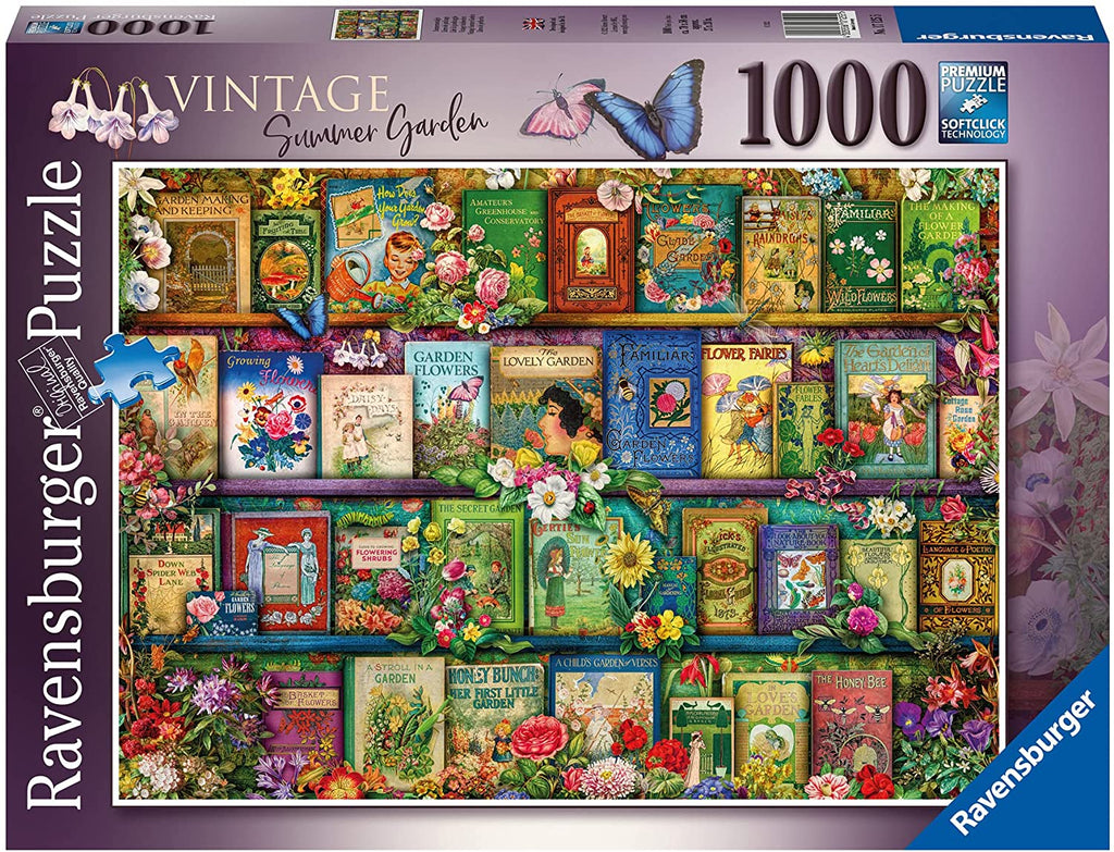 Vintage Summer Garden by Aimee Stewart – 1000 Piece Jigsaw Puzzle (Ravensburger)