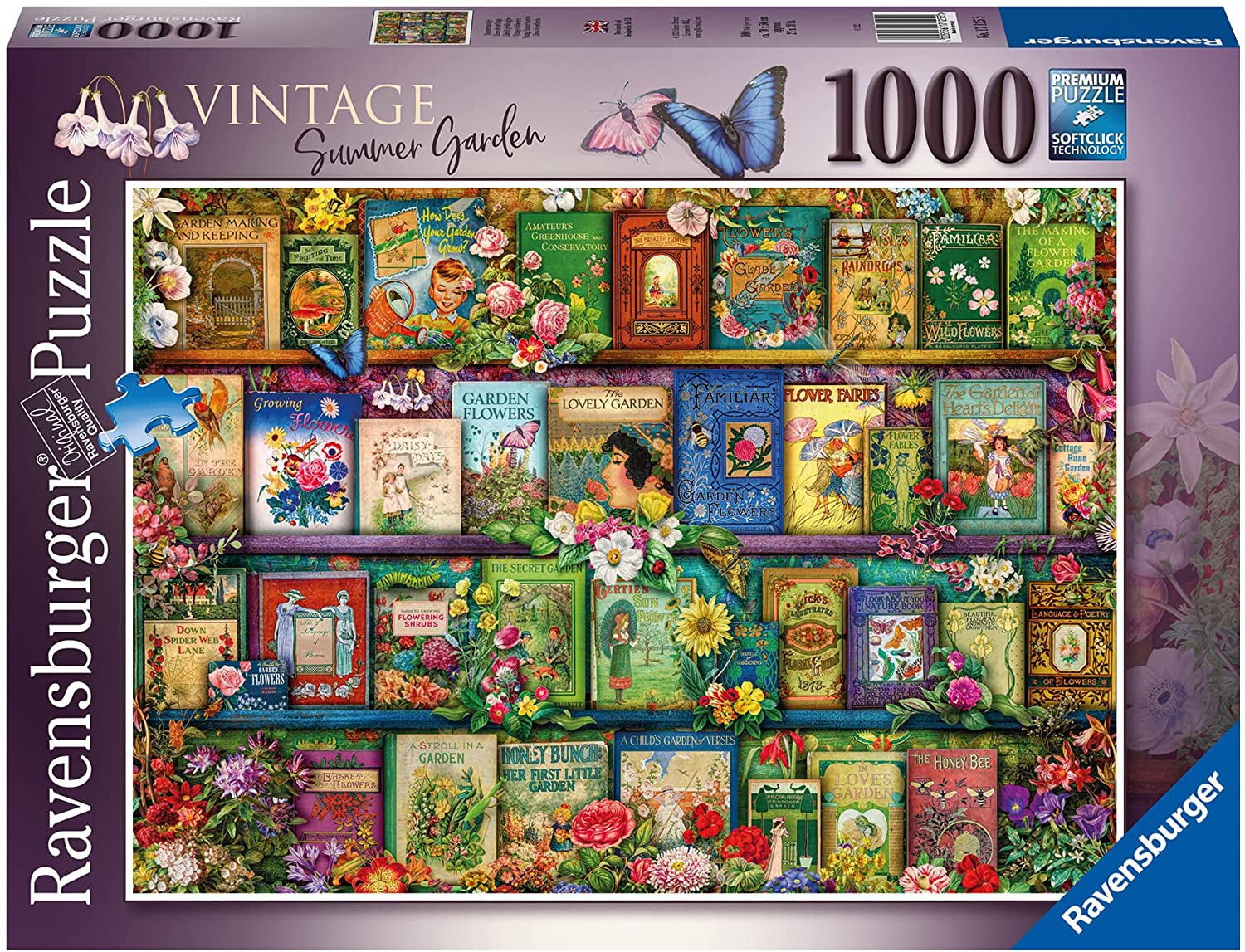 Vintage Summer Garden by Aimee Stewart – 1000 Piece Jigsaw Puzzle (Ravensburger)