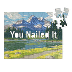 You Nailed It by Knock Knock – Message Piece Jigsaw Puzzle (Galison)