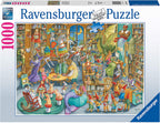 Midnight In The Library – 1000 Piece Jigsaw Puzzle (Ravensburger)