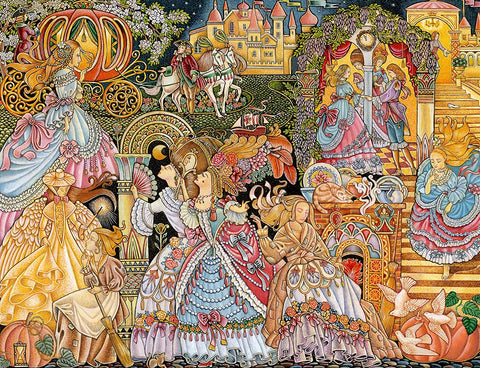 The Glass Slipper by Cinderella – 2000 Piece Jigsaw Puzzle (Ravensburger)