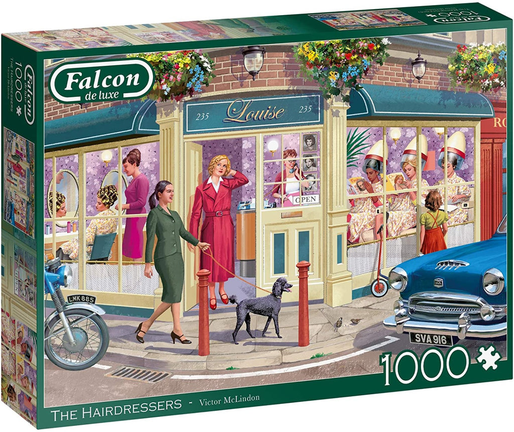 The Hairdressers – 1000 Piece Jigsaw Puzzle (Falcon De Luxe)