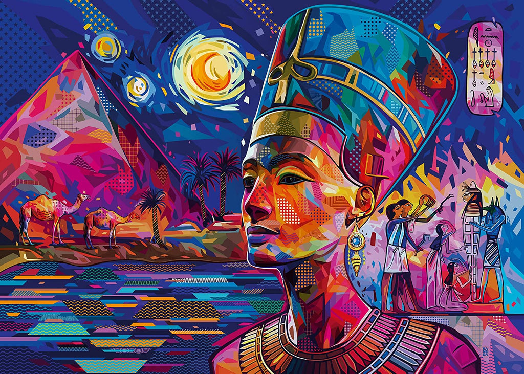Nefertiti on the Nile – 1000 Piece Jigsaw Puzzle (Ravensburger)