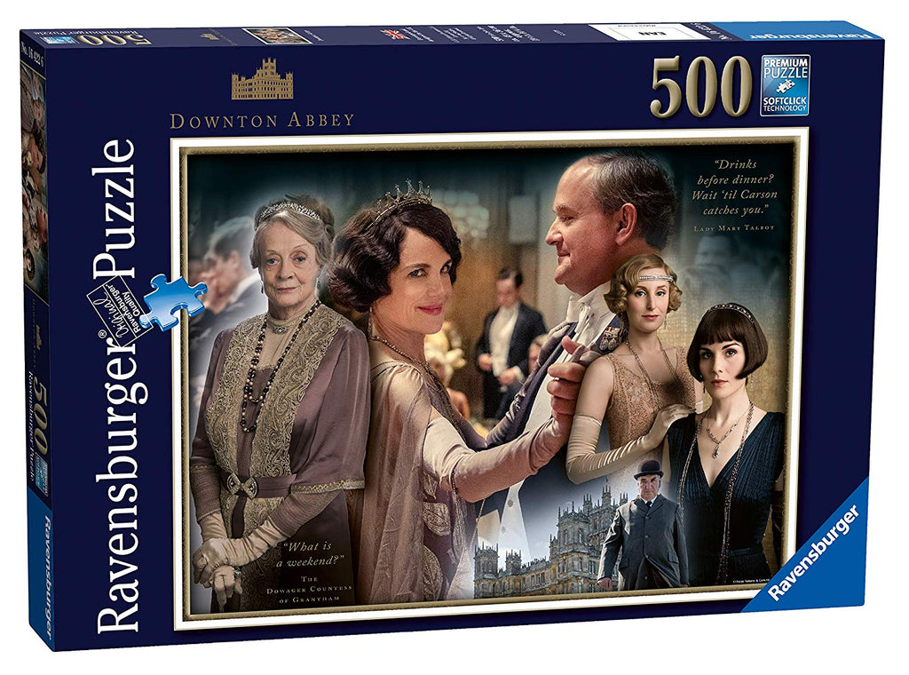 Ravensburger 16422 Downton Abbey Movie 500pc Jigsaw Puzzle - Completed Puzzle