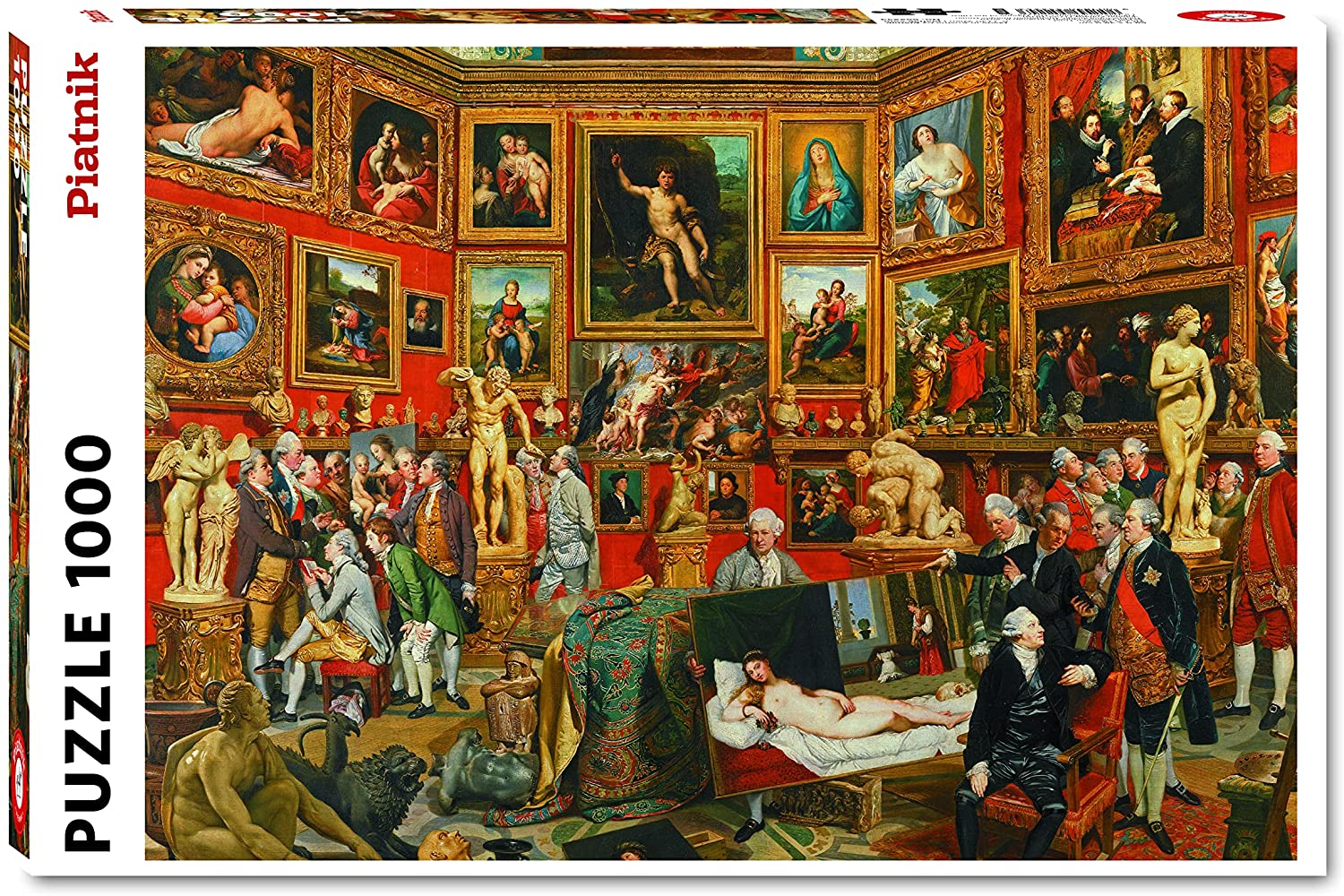 The tribute of the Uffizi – 1000 Piece Jigsaw Puzzle (Piatnik)