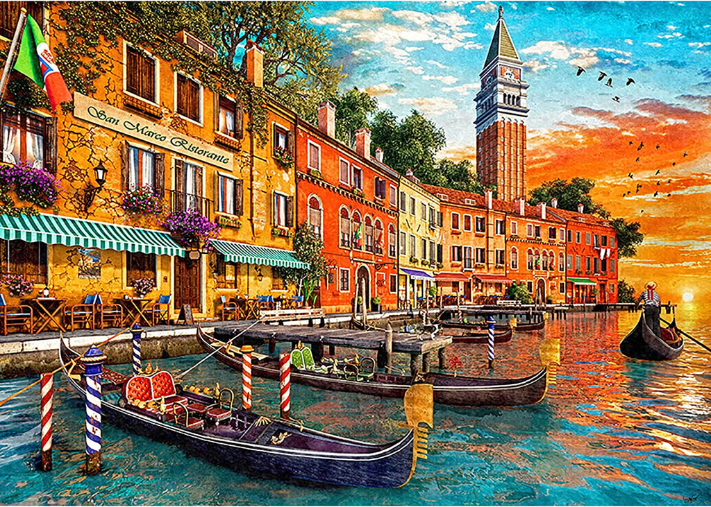 San Marco Sunset – 1000 Piece Jigsaw Puzzle (Gibsons)