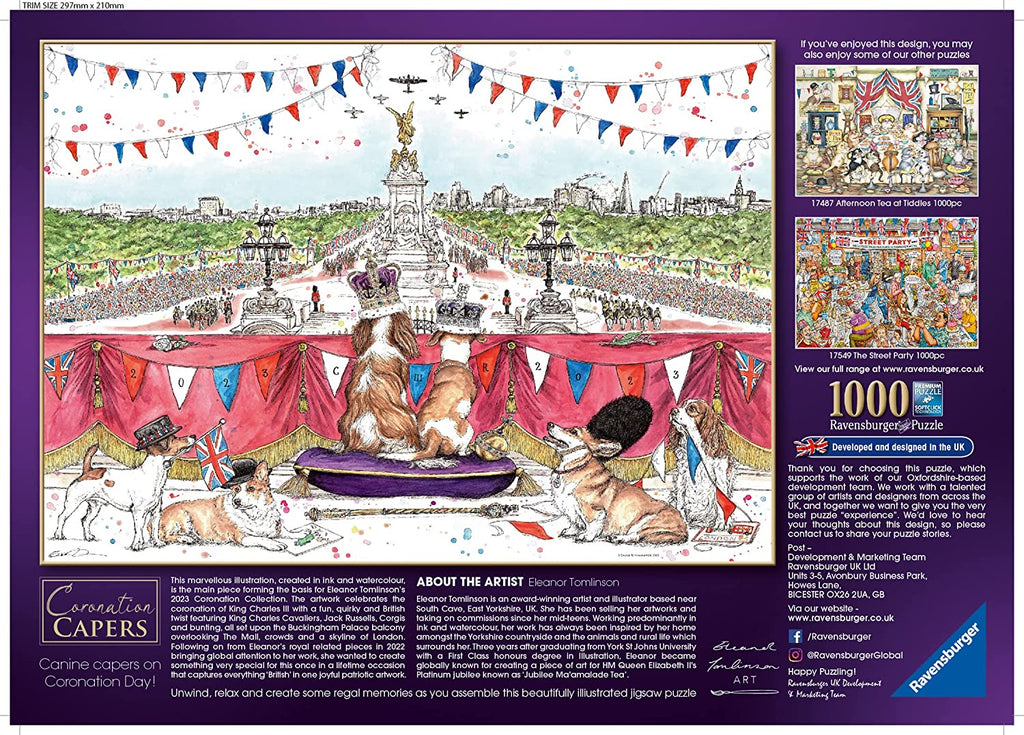 Coronation Capers – 1000 Piece Jigsaw Puzzle (Ravensburger)
