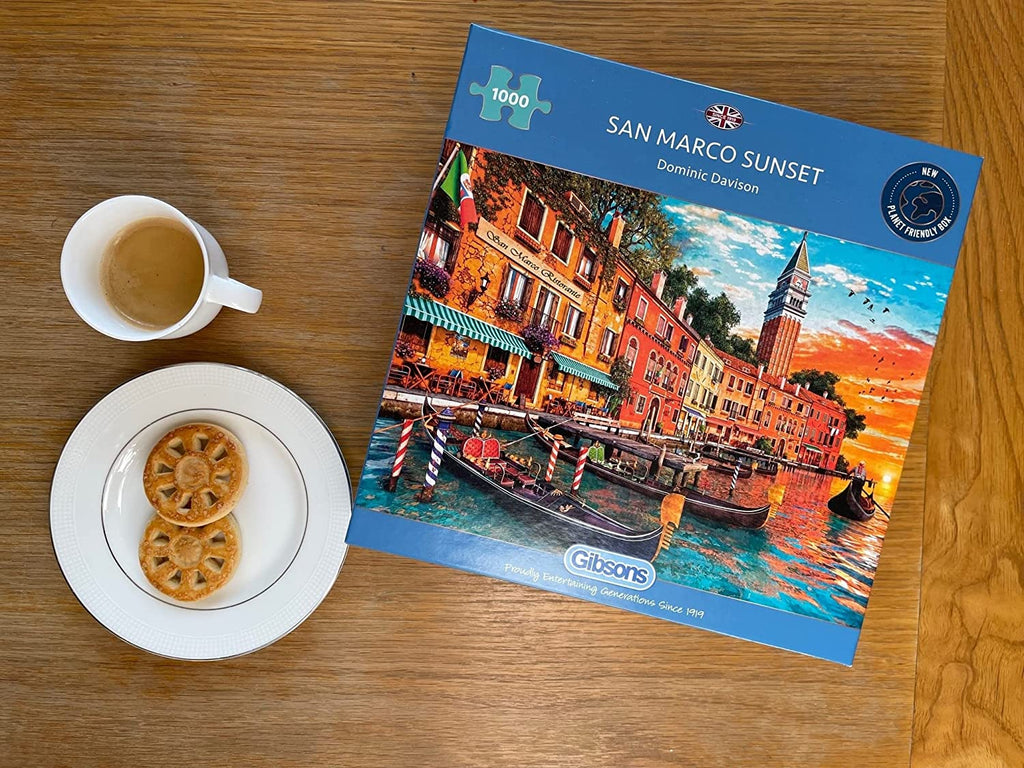 San Marco Sunset – 1000 Piece Jigsaw Puzzle (Gibsons)