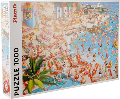 Piatnik - F Ruyer- Beach - 1000 Piece Jigsaw Puzzle